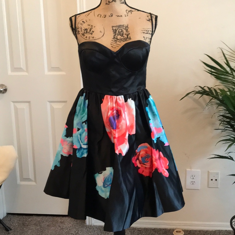 Nasty Gal satin dress NWT